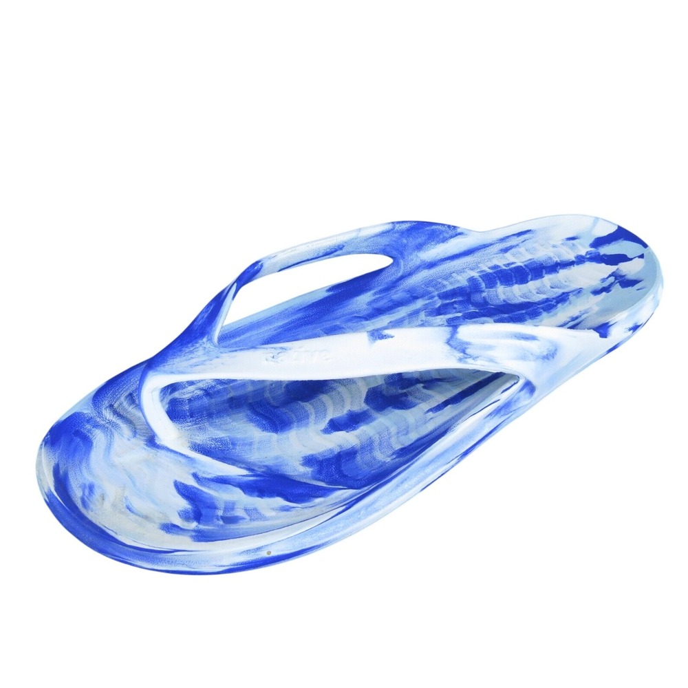 Native Women's  Flip Flop Blue Synthetic Sz 11‎ Medium Gently Used 2025